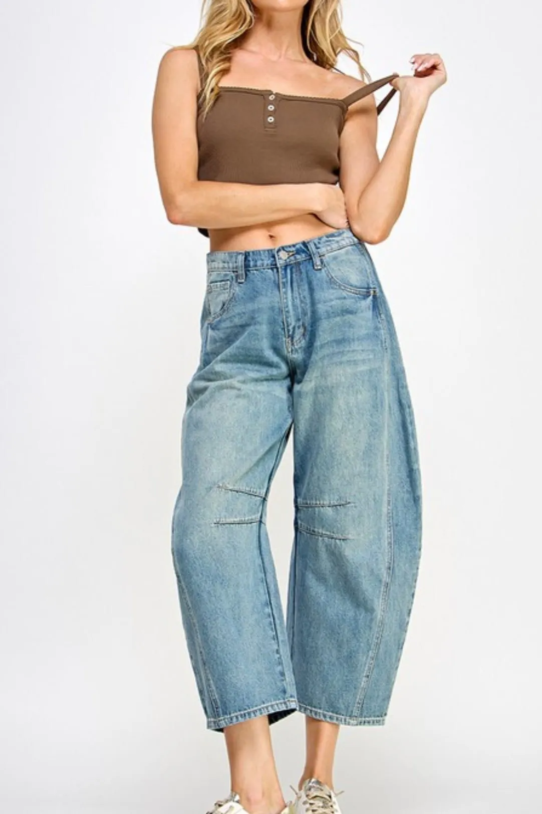 Shailene Barrel Jeans