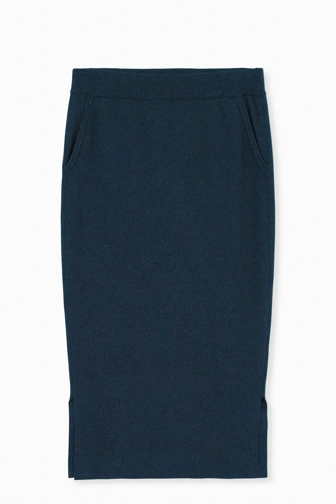 SICILY PENCIL SKIRT IN KNIT PIMA COTTON STRETCH