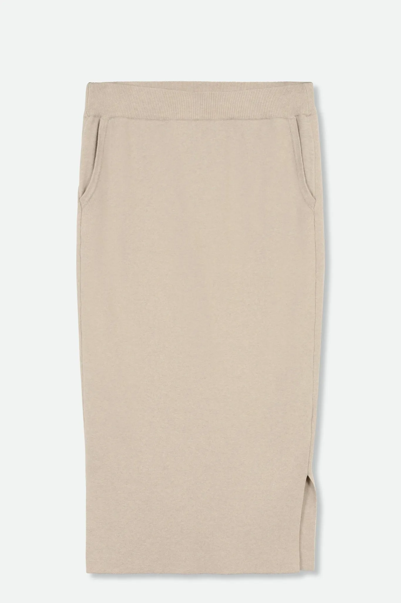 SICILY PENCIL SKIRT IN KNIT PIMA COTTON STRETCH