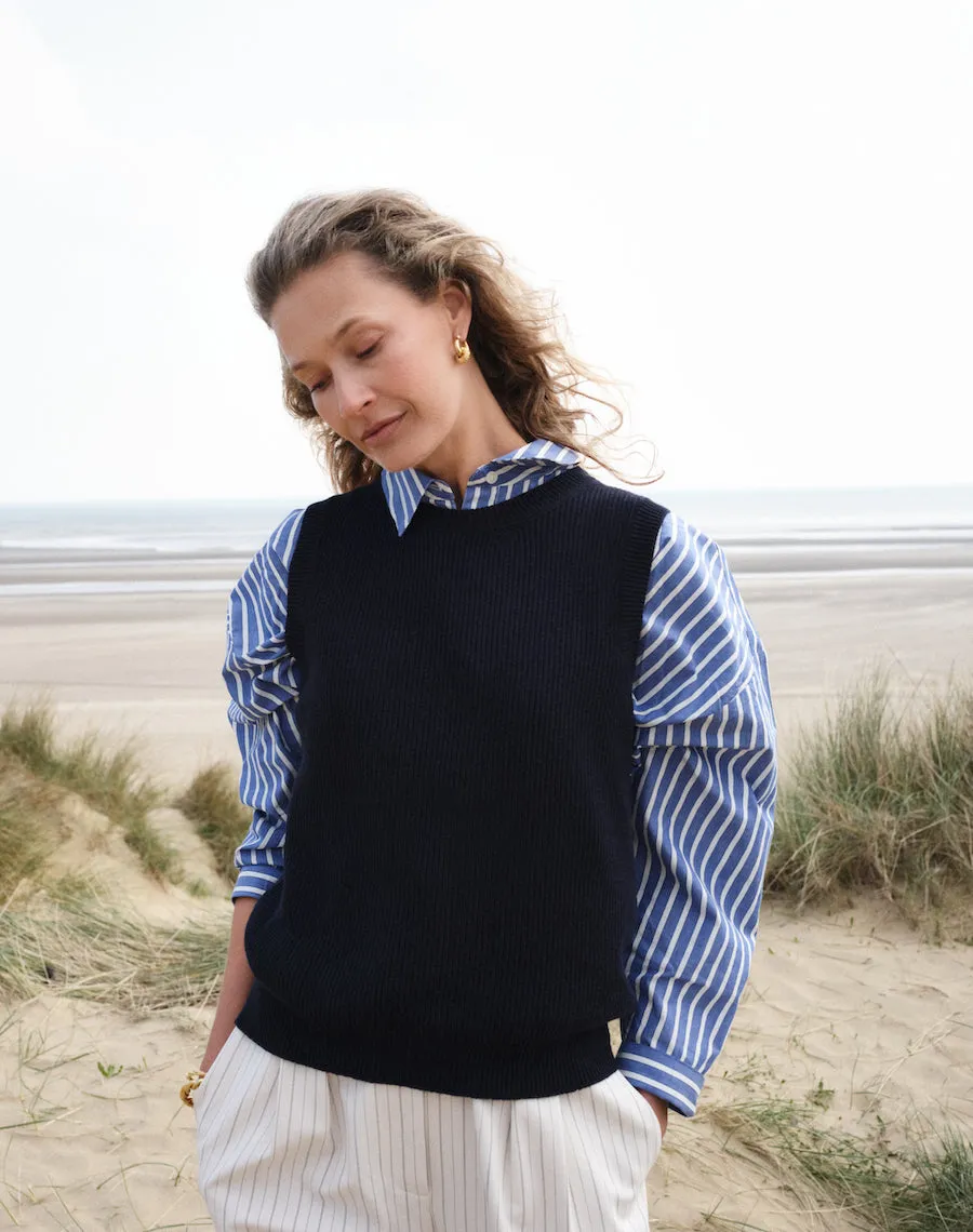 The RIVIERA TANK - Midnight Navy