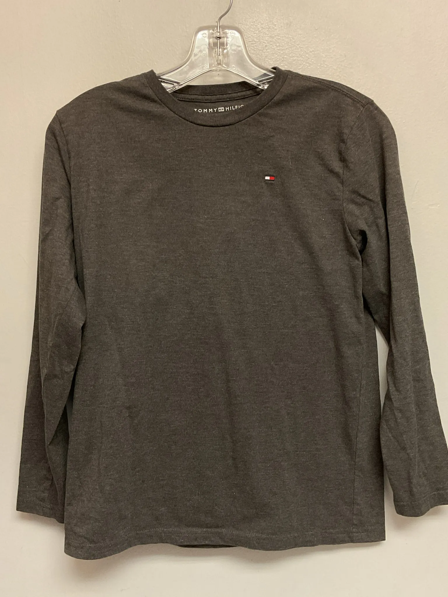 Tommy Hilfiger Size 16 Dark Gray Cotton Big Boys T-Shirts