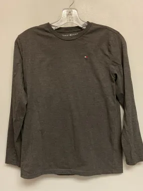 Tommy Hilfiger Size 16 Dark Gray Cotton Big Boys T-Shirts