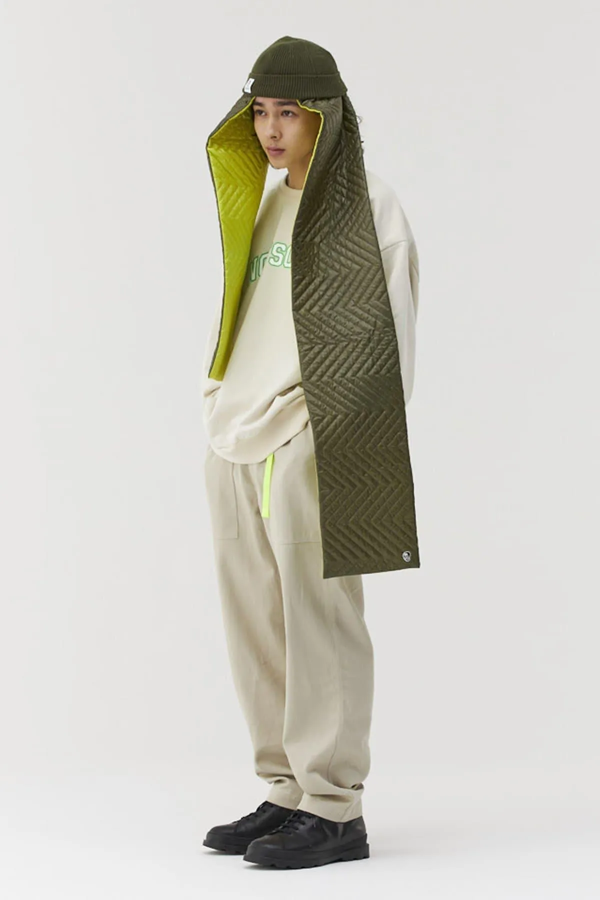 Two-Tone Insulated Scarf