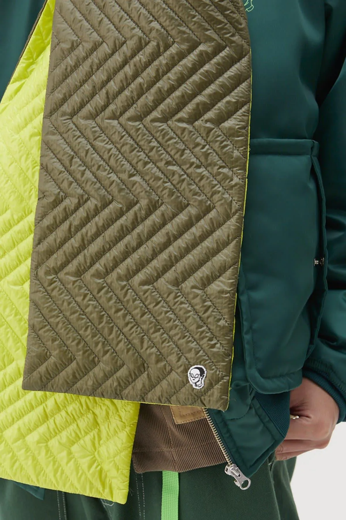 Two-Tone Insulated Scarf