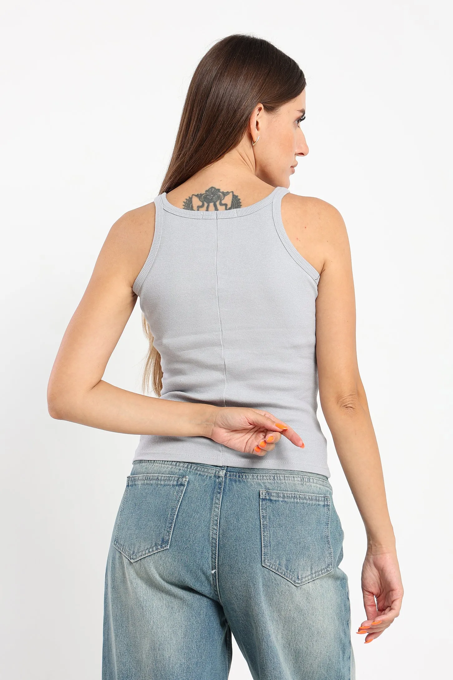 Vintage Tank Top - Grey