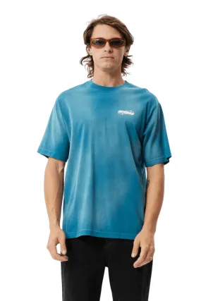 Worn Azure Eternal Recycled Retro Fit Tee