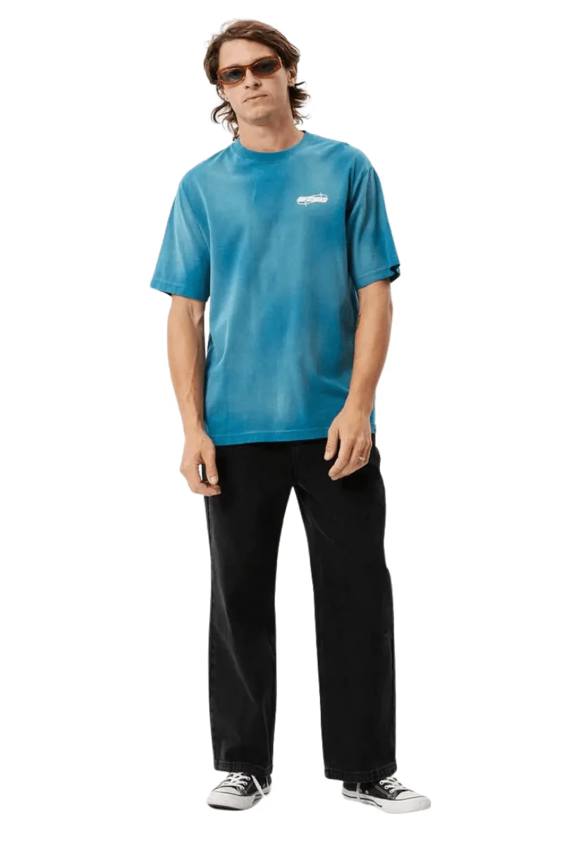 Worn Azure Eternal Recycled Retro Fit Tee